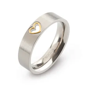 0143-02 Boccia Titanium Ring