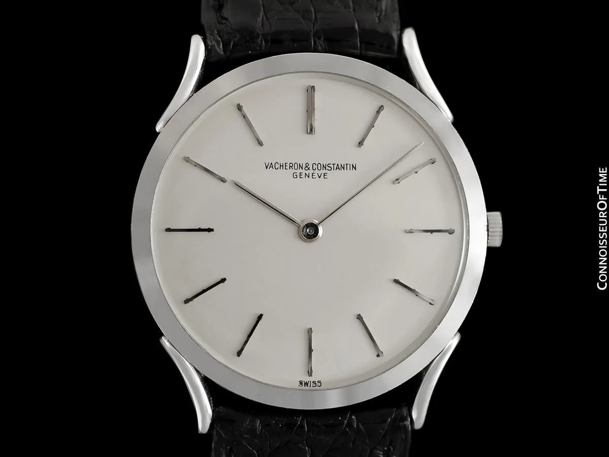 1950's Vacheron & Constantin "Extra-Flat" Vintage Mens Midsize Watch - Platinum