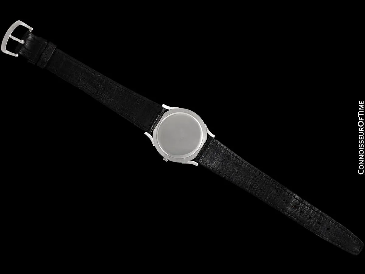1950's Vacheron & Constantin "Extra-Flat" Vintage Mens Midsize Watch - Platinum