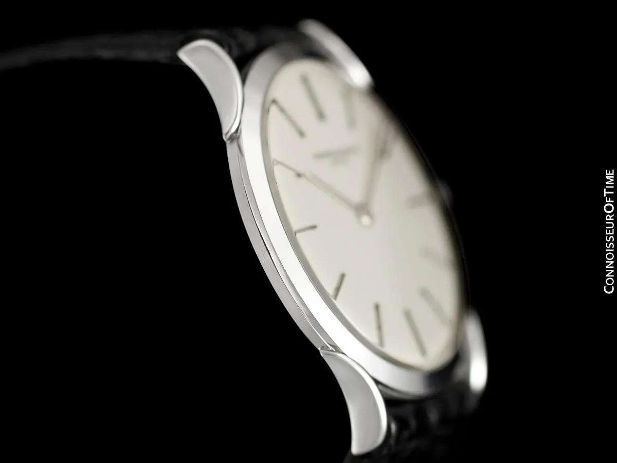 1950's Vacheron & Constantin "Extra-Flat" Vintage Mens Midsize Watch - Platinum