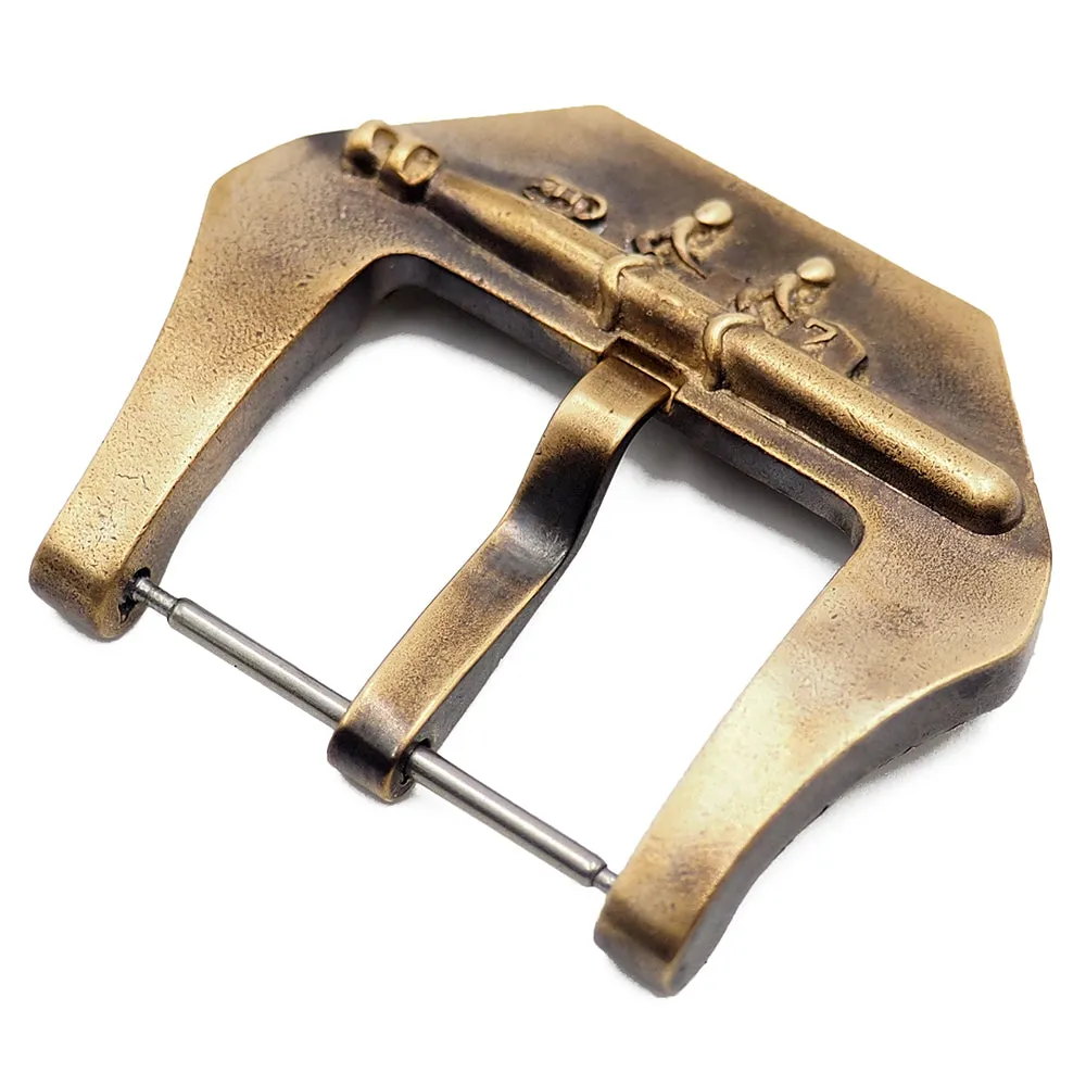 22mm, 24mm Submarine Engraving Bronze Tang Buckle