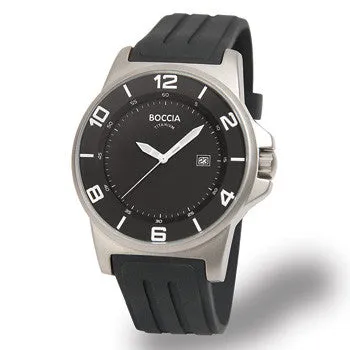 3535-01 Mens Boccia id. Titanium Watch