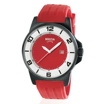 3535-57 Mens Boccia id. Titanium Watch