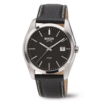 3608-02 Boccia Titanium Mens Watch