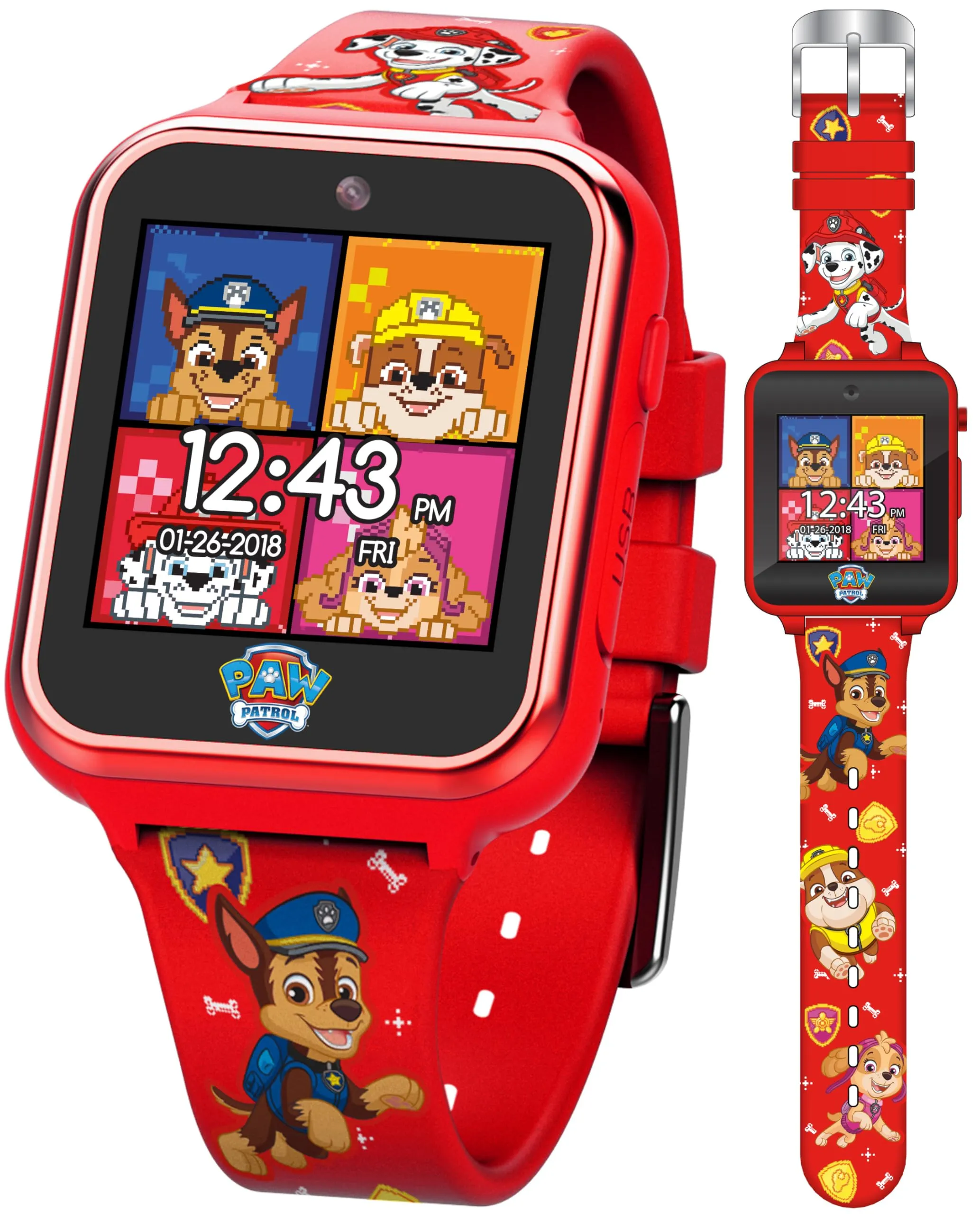 Accutime Paw Patrol Kids Smart Watch with Games
