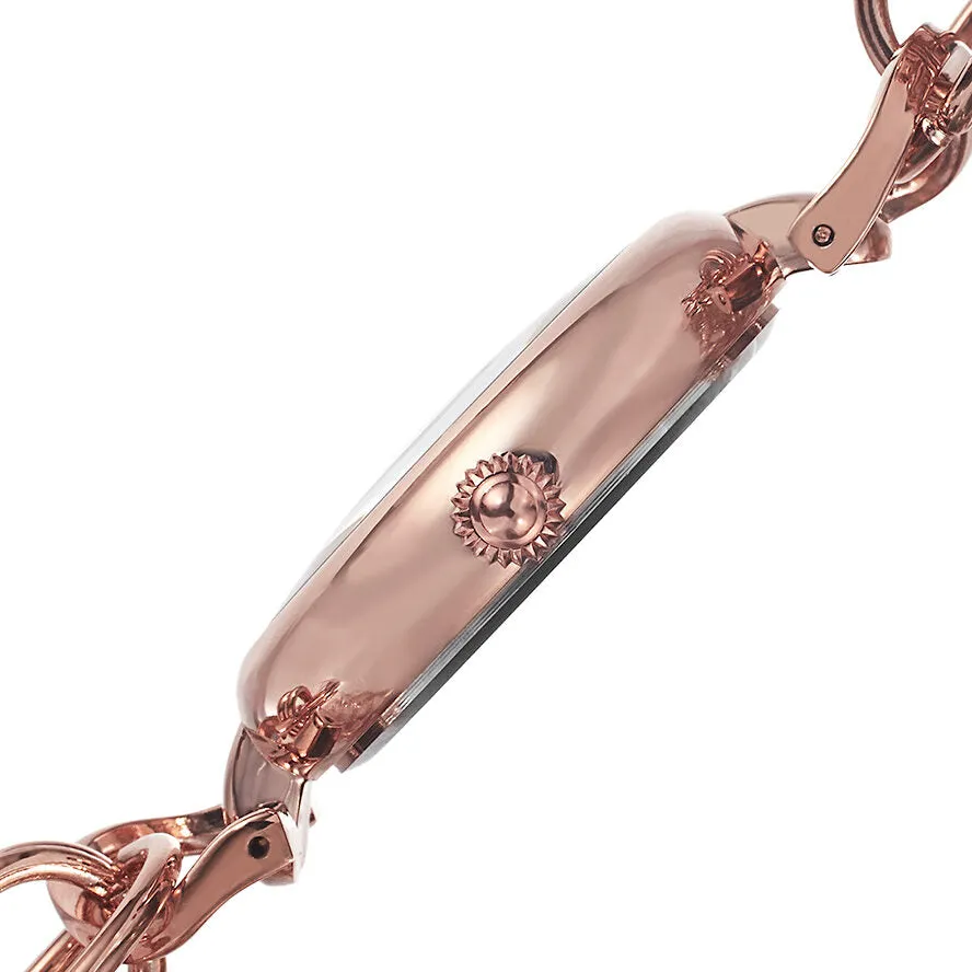 Akribos Xxiv Light Rose-Tone Ladies Watch AK645RG