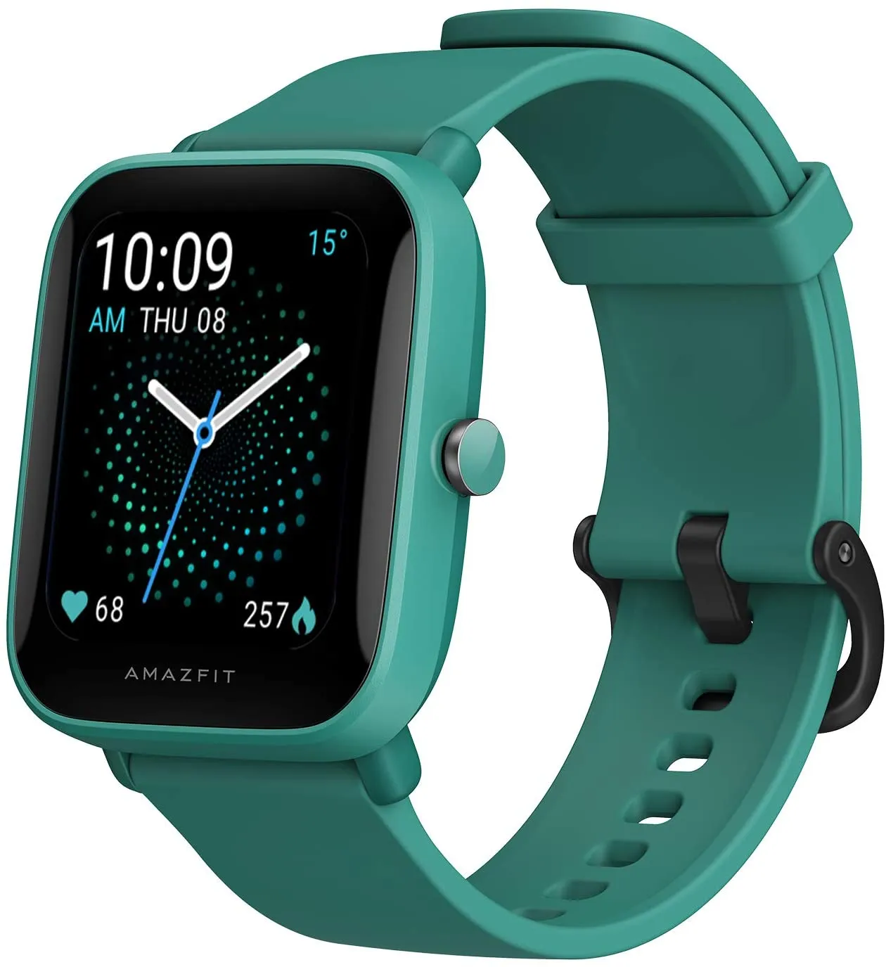 Amazfit Bip U Pro Smart Watch with Alexa Built-In for Men Women, GPS Fitness Tracker with 60  Sport Modes, Blood Oxygen Heart Rate Sleep Monitor, 5 ATM Waterproof, for iPhone Android Phone (Black)