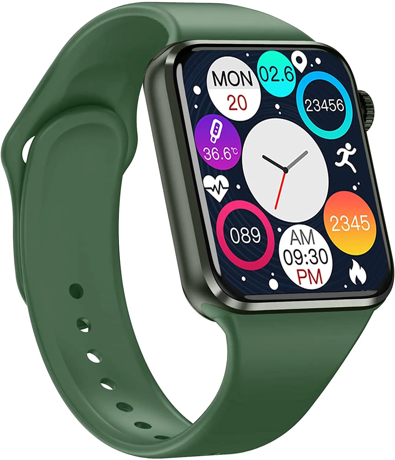 Android Smart Watch, Aeifond Smart Watches for Women Men Kids, Activity Fitness Tracker with Heart Rate,BloodPressure,Pedometer Sports Watch for Android/iOS Phones Compatible iPhone Samsung (Black)