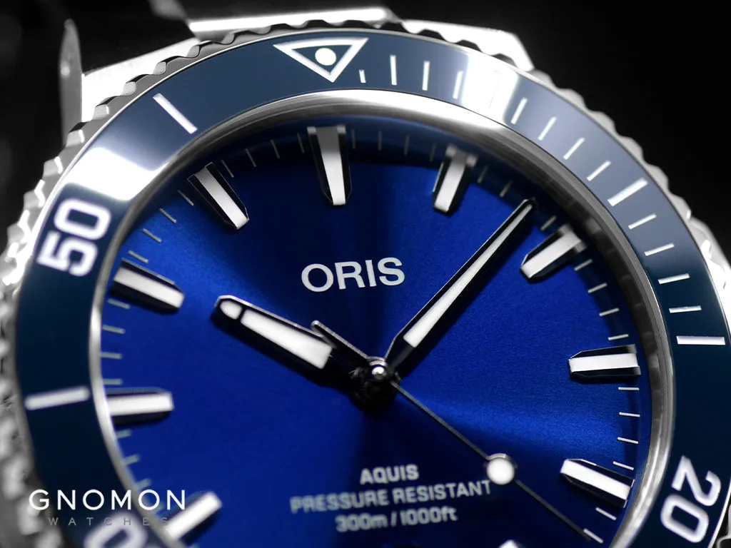 Aquis Date Blue - Bracelet - 41.5mm - Ref. 01 733 7787 4135-07 8 22 04PEB