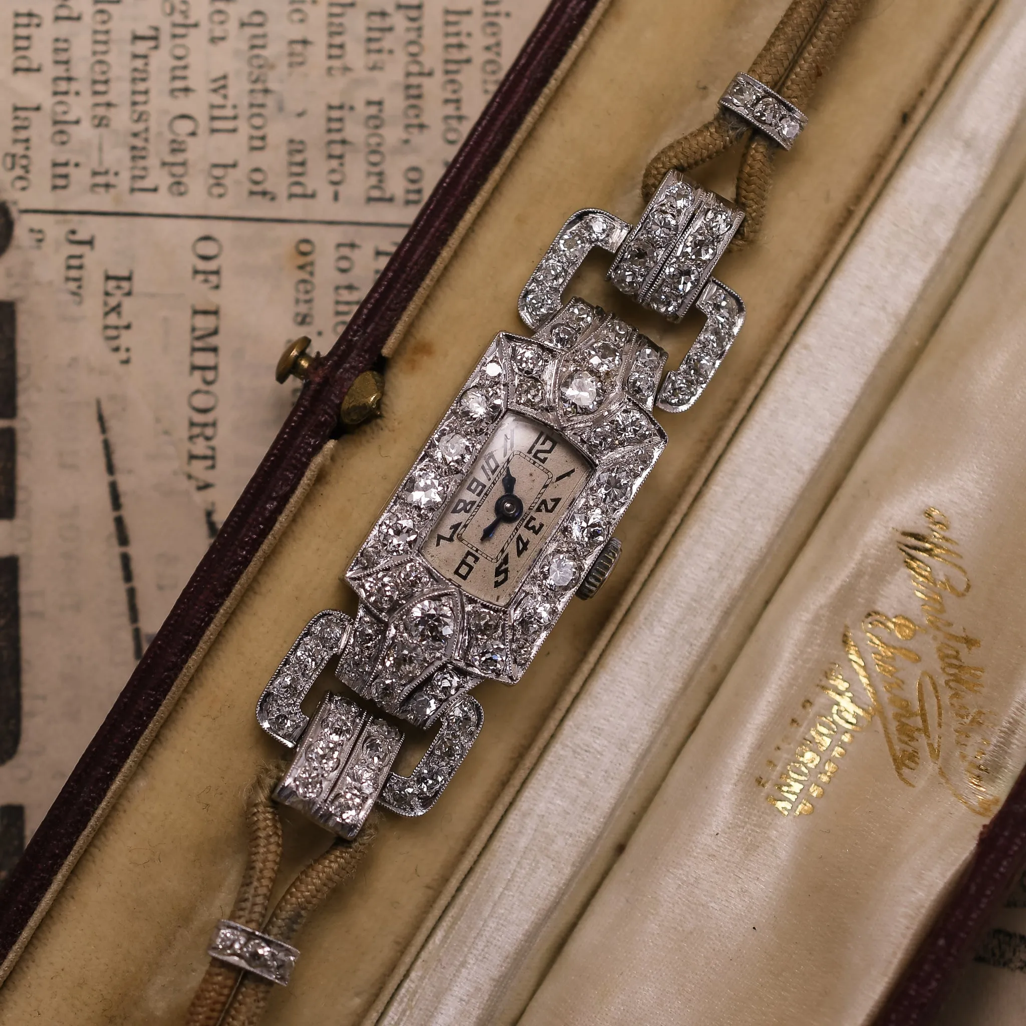 Art Deco Diamond cocktail  Watch payment 2