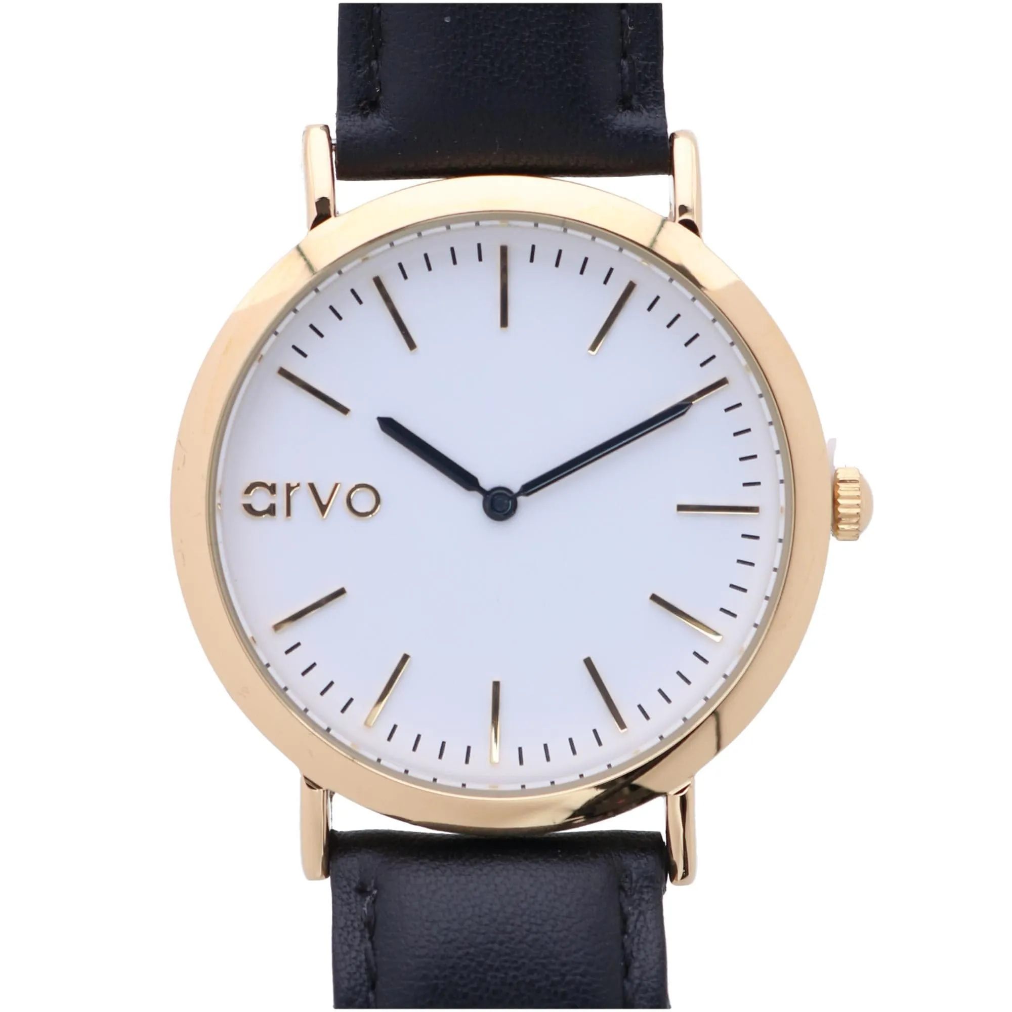 Arvo White Face Gold Time Sawyer Watch