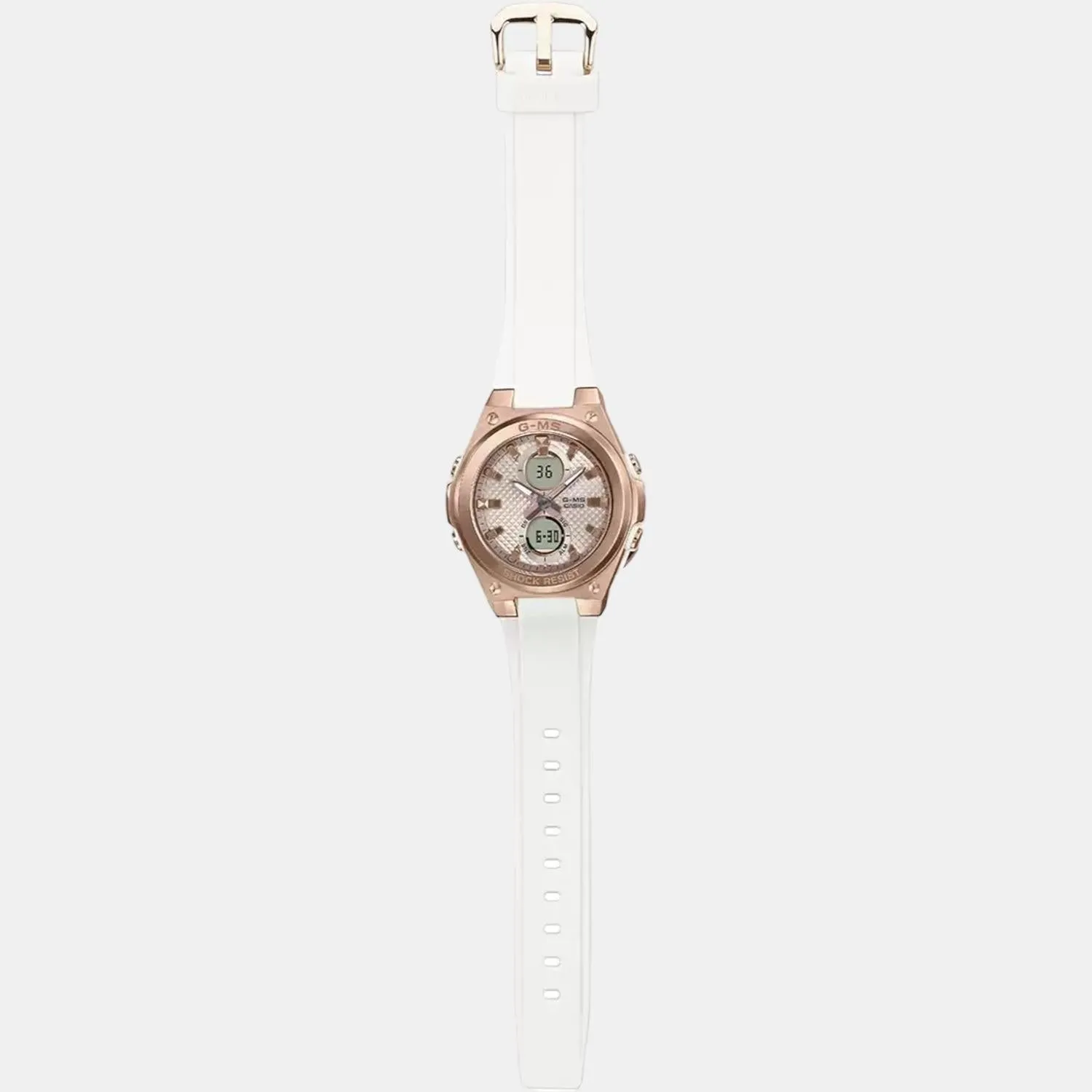 Baby-G Women's Analog-Digital Resin Watch B214 - MSG-C100G-7ADR