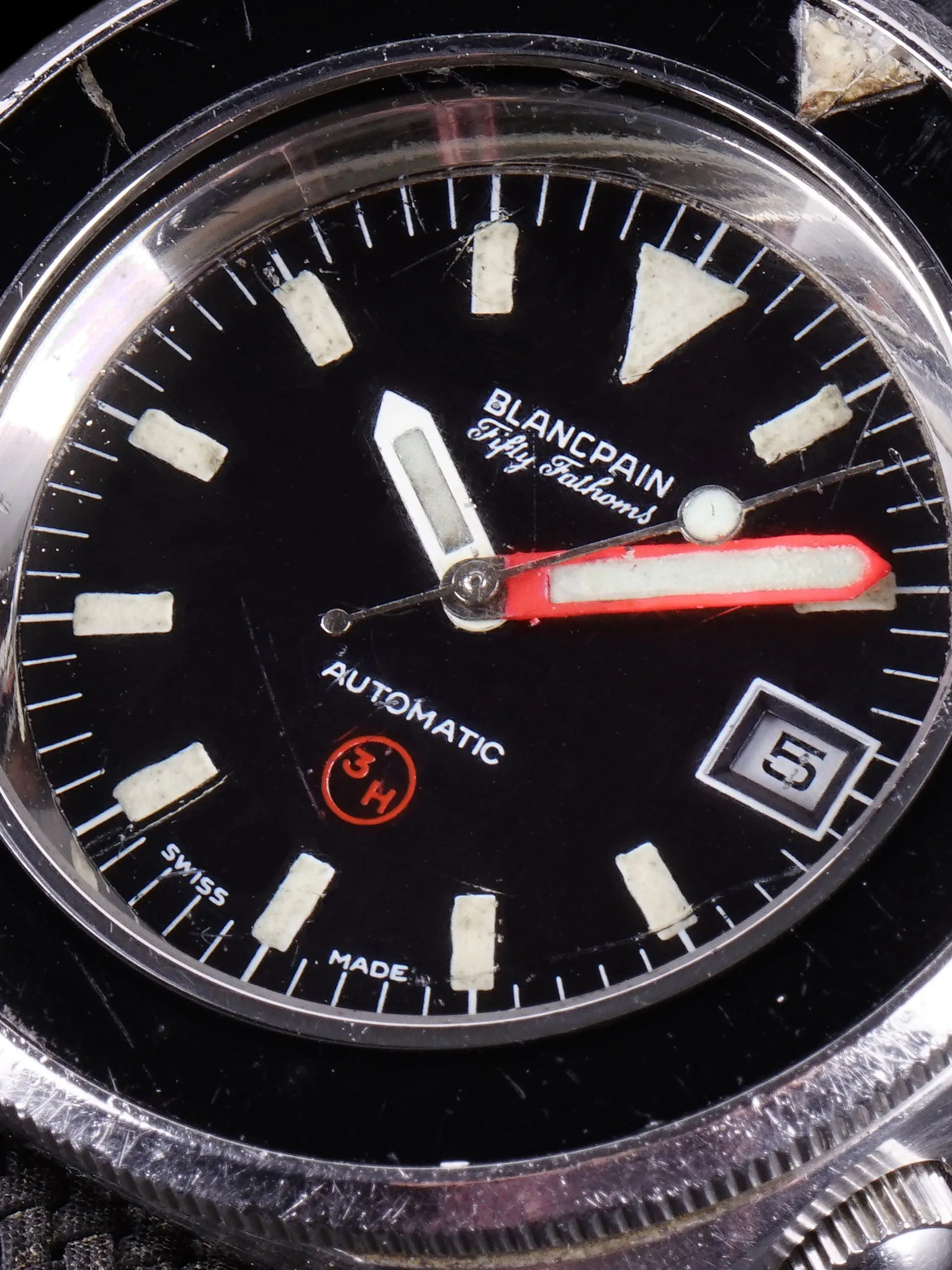 Blancpain Fifty Fathoms Military "3H Bund"