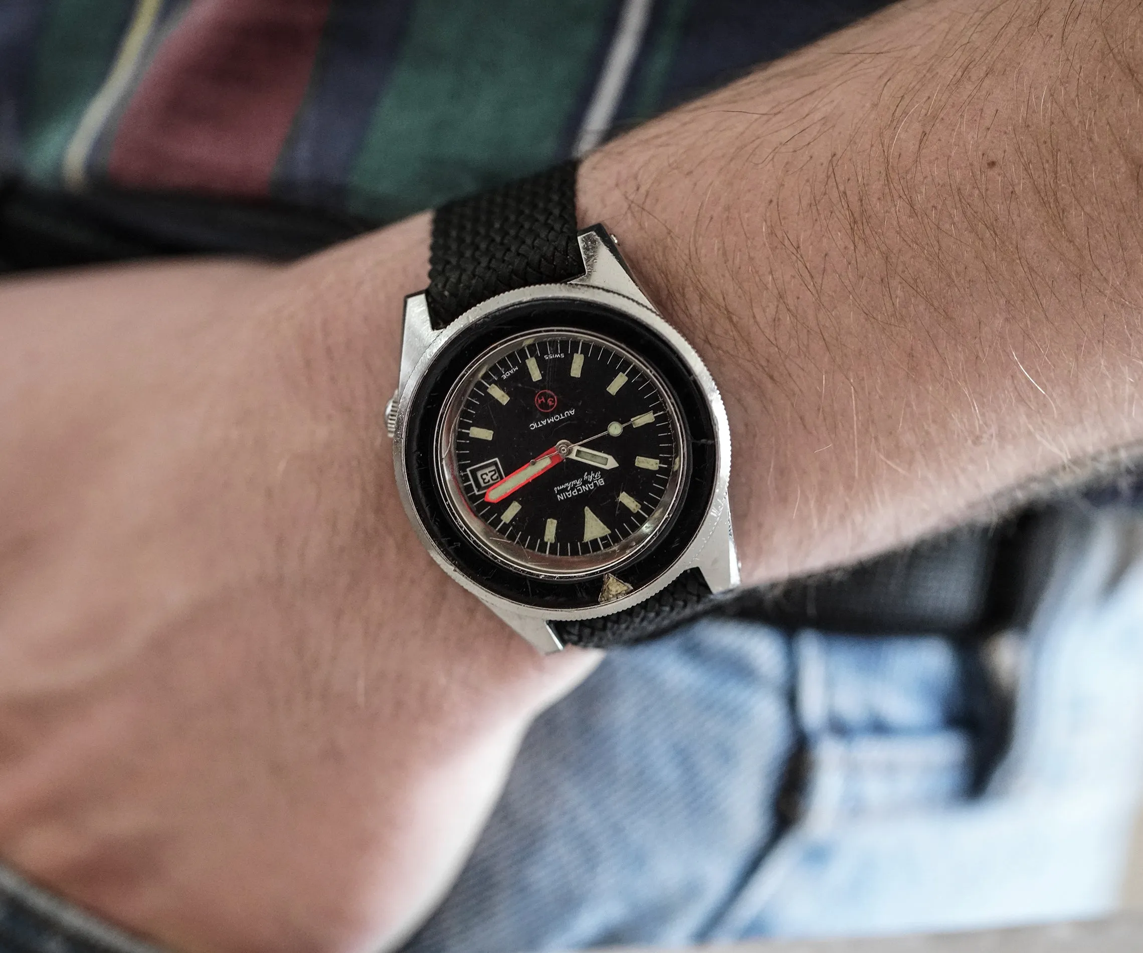 Blancpain Fifty Fathoms Military "3H Bund"