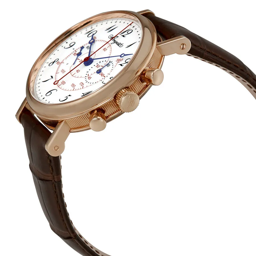 Breguet Classique 18kt Rose Gold White Enamel Dial Men's Hand Wound Watch 5247BR/29/9V6