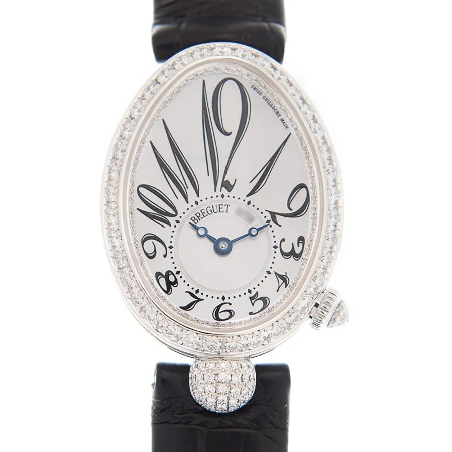 Breguet Reine de Naples Automatic Diamond White Dial Ladies Watch 8928BB5W944DD0D