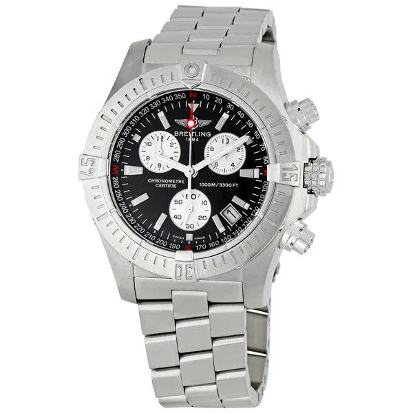 Breitling Avenger Seawolf Chronograph Stainless Steel Men's Watch A7339010-BA04SS