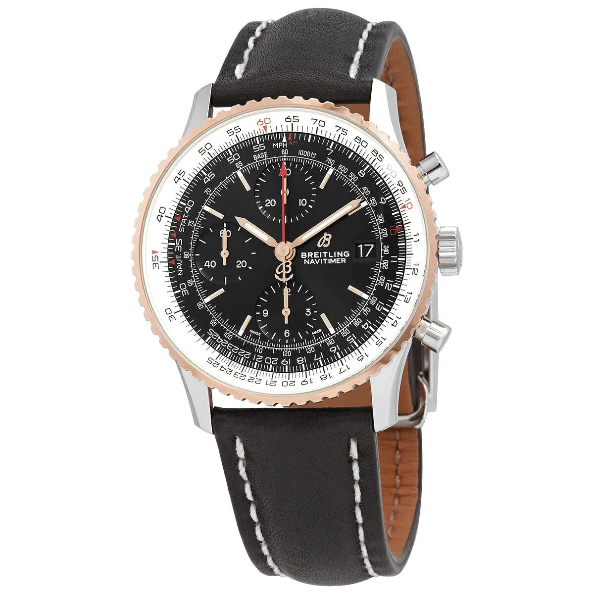 Breitling Navitimer Chronograph Automatic Black Dial Men's Watch U13324211B1X2