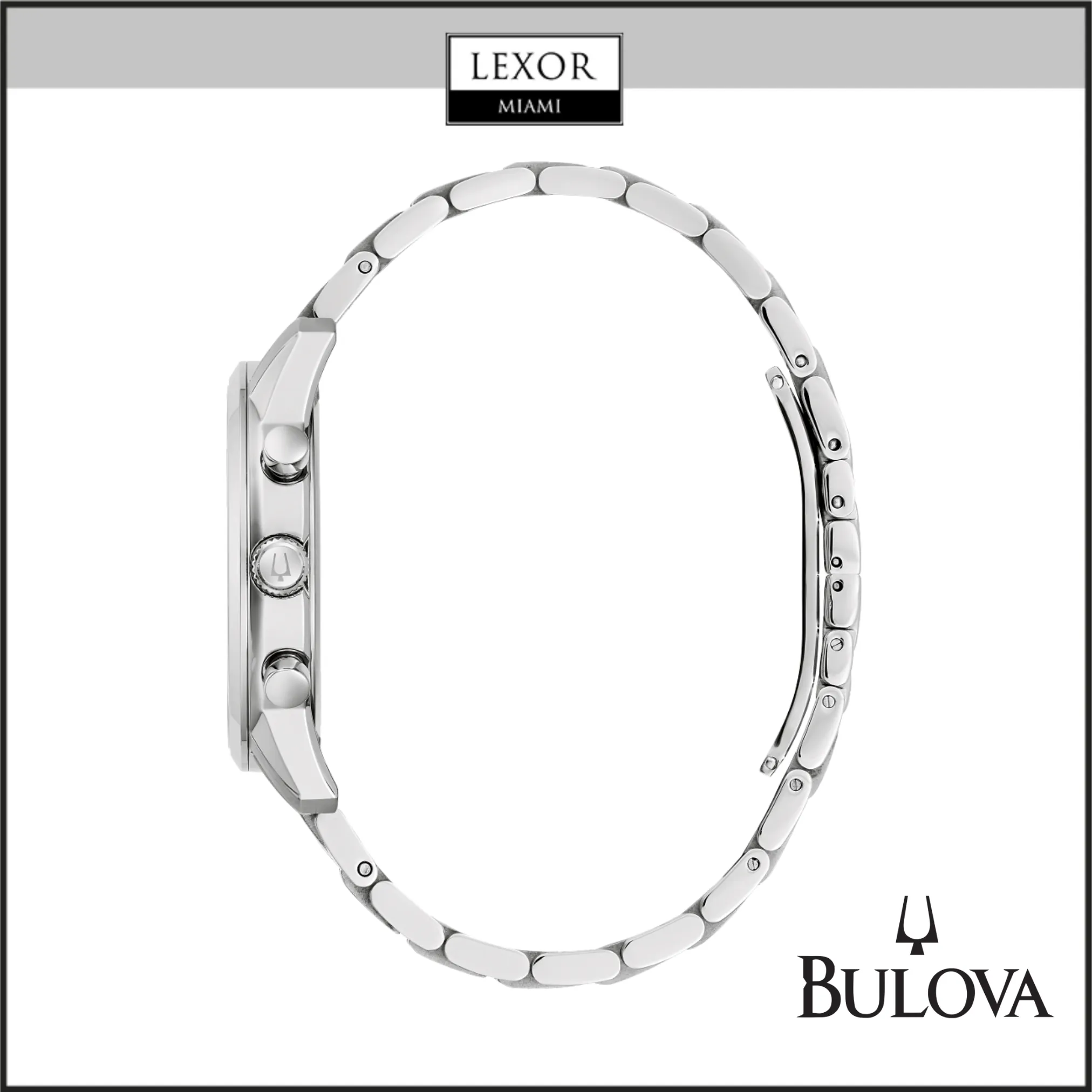 Bulova 96B404 BRACE M W BR SW CHRONO SUTTON Watches