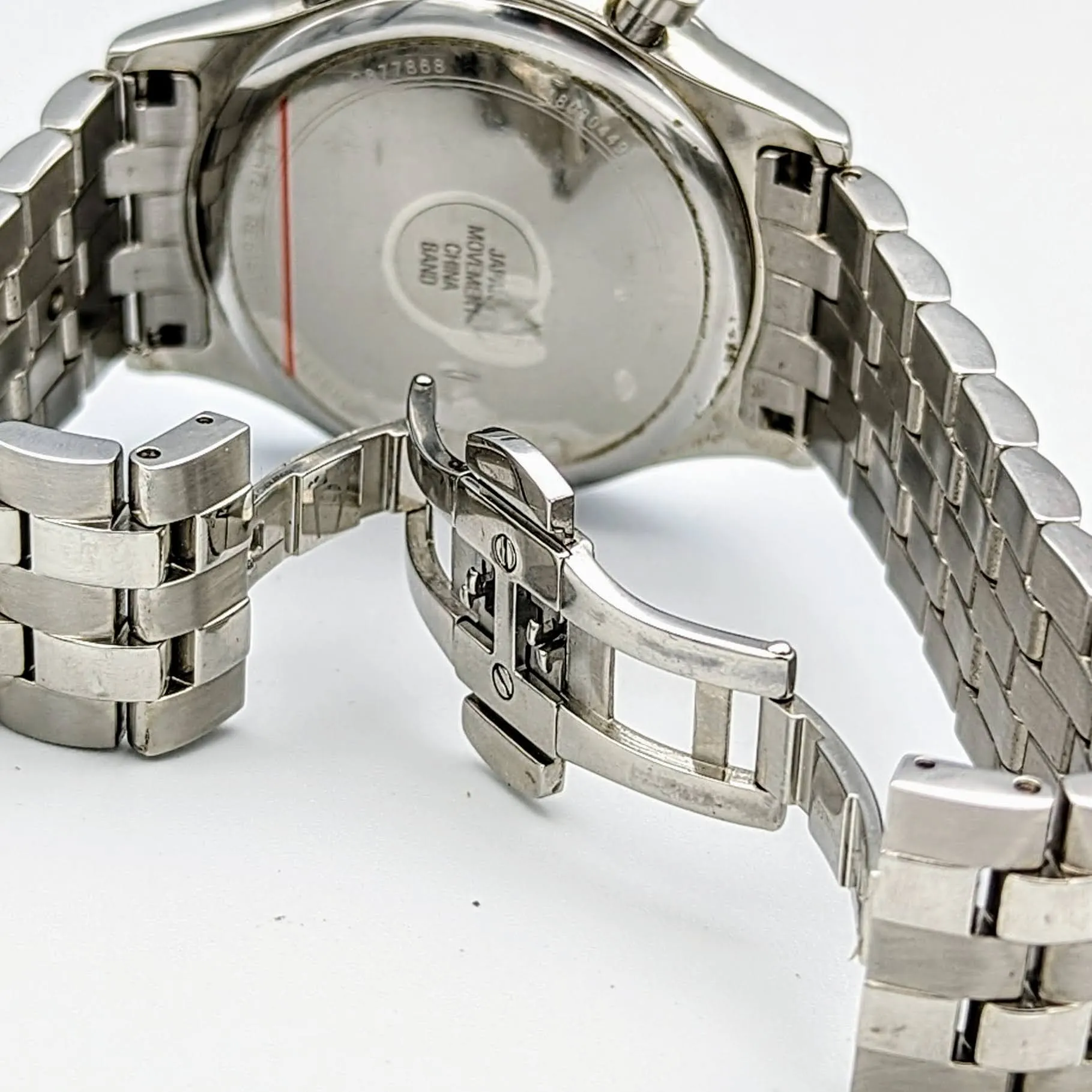 BULOVA Classic Chronograph Watch 43mm Quartz Wristwatch - ALL S.S.