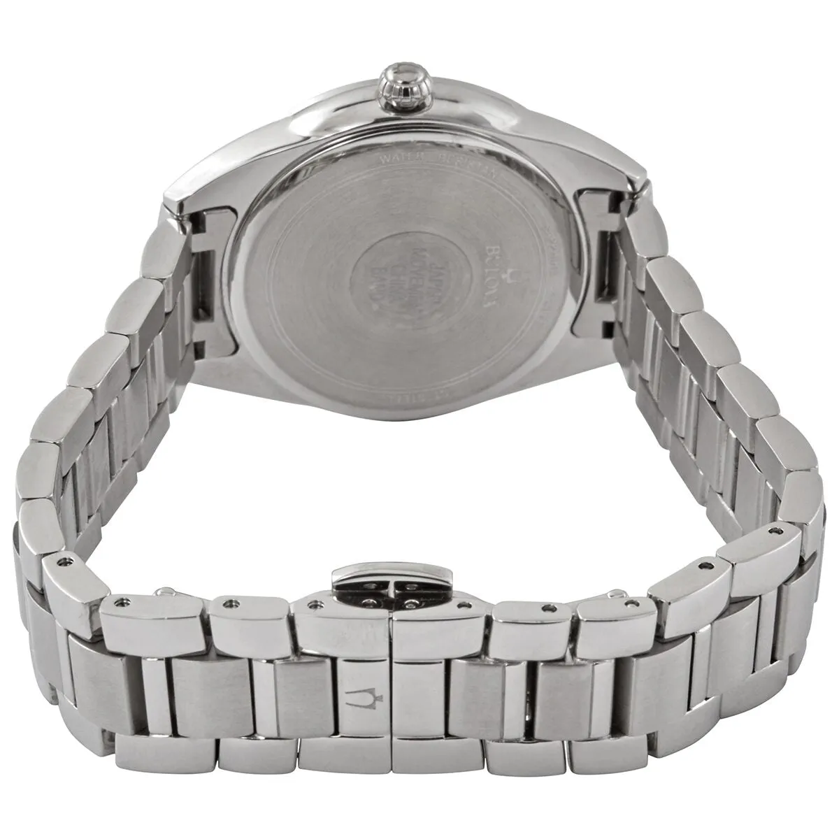 Bulova Classic Sutton Quartz Diamond Ladies Watch 96P198