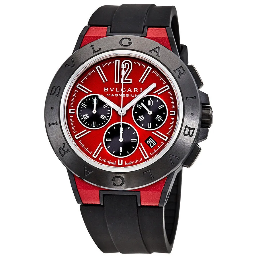Bvlgari Diagono Magnesium Automatic Chronograph Men's Watch 102308