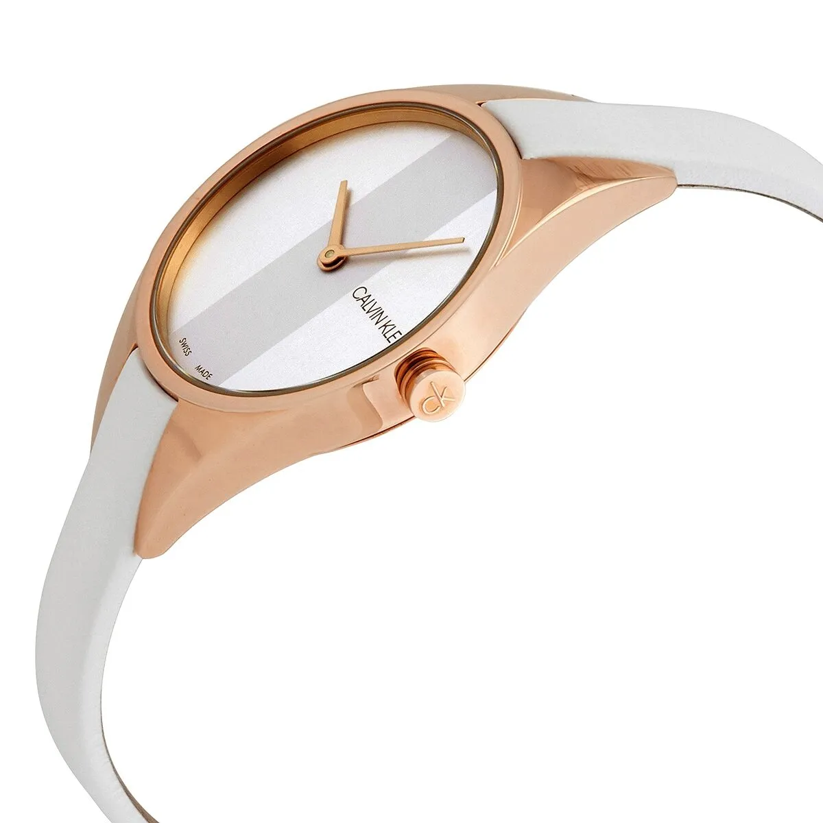 Calvin Klein Rebel Quartz Silver Dial Ladies Watch K8P236L6
