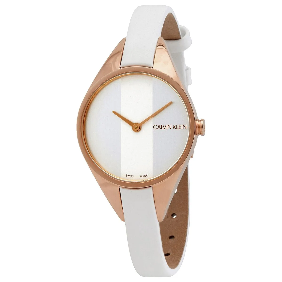 Calvin Klein Rebel Quartz Silver Dial Ladies Watch K8P236L6