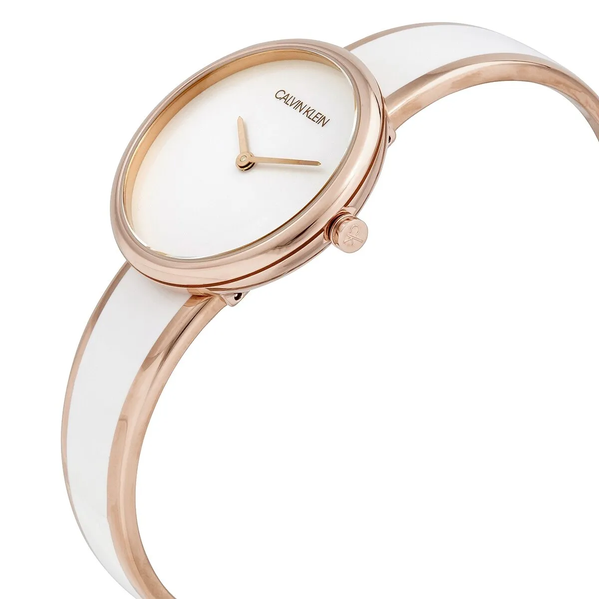 Calvin Klein Seduce Quartz White Dial Ladies Watch K4E2N616