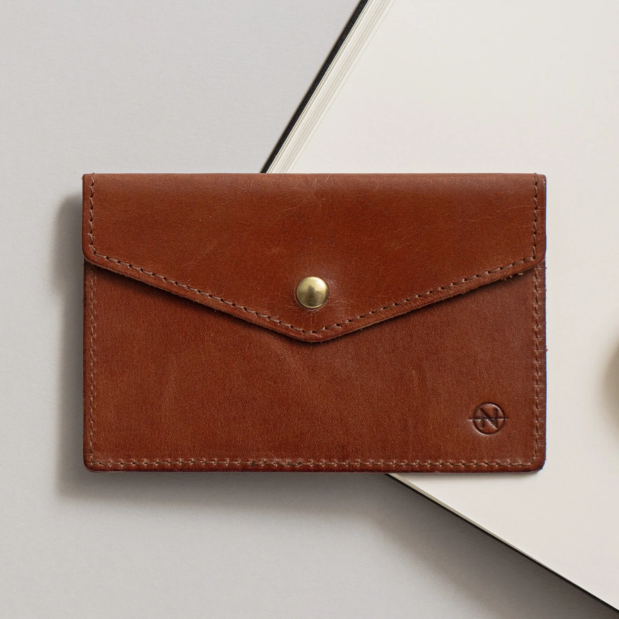 Card Case: Cognac