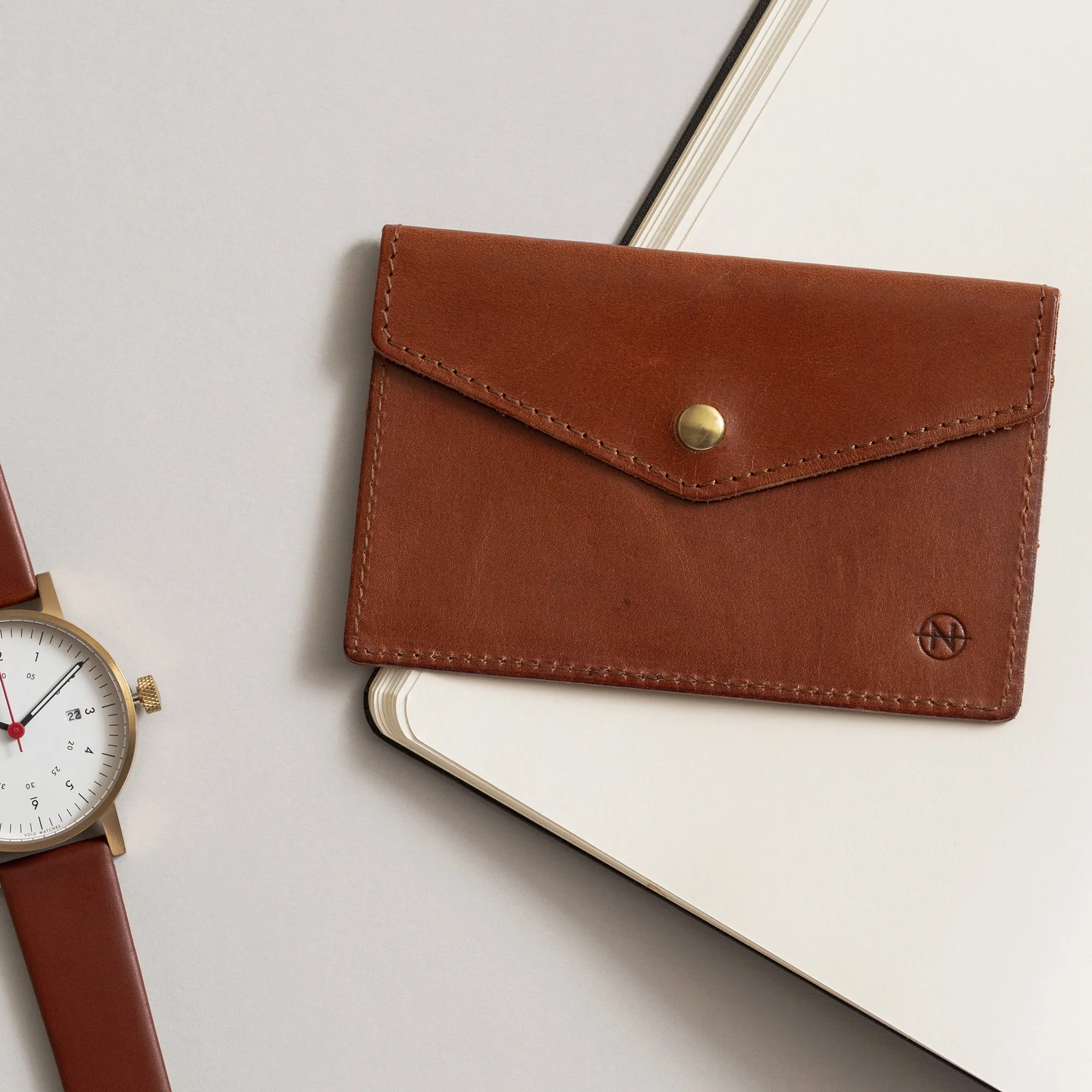 Card Case: Cognac