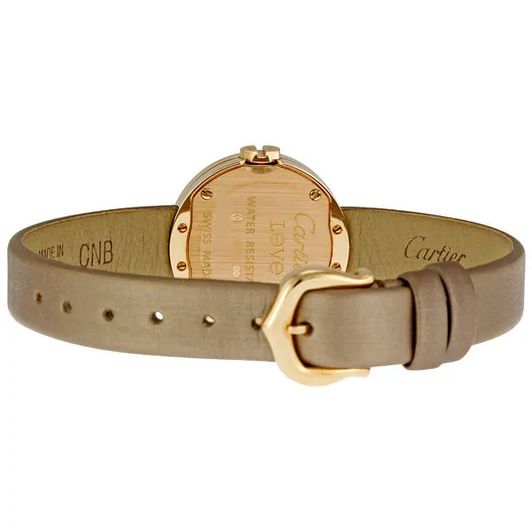 Cartier Love 18kt Rose Gold Ladies Watch WE801331