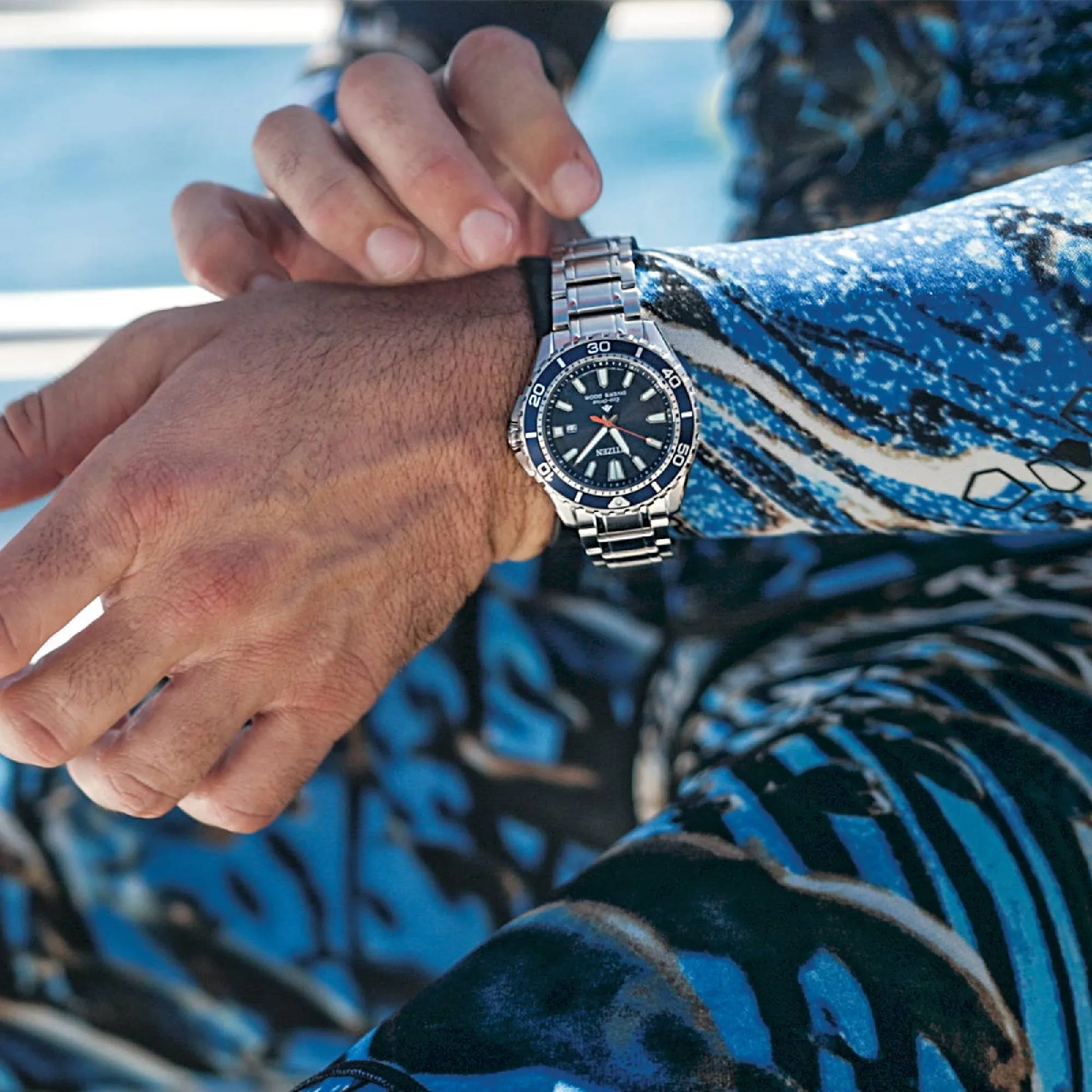 Citizen Eco-Drive Promaster Watch Steel Blue