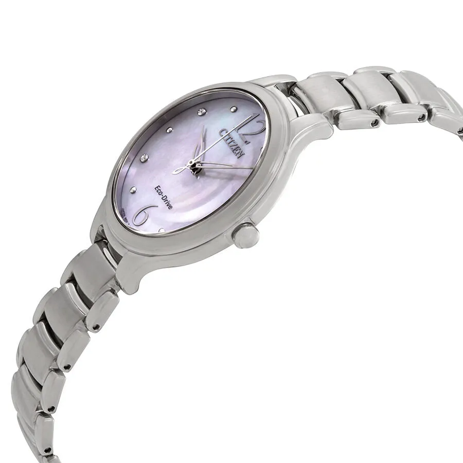 Citizen L Crystal Mother of Pearl Dial Ladies Watch EM0550-59D