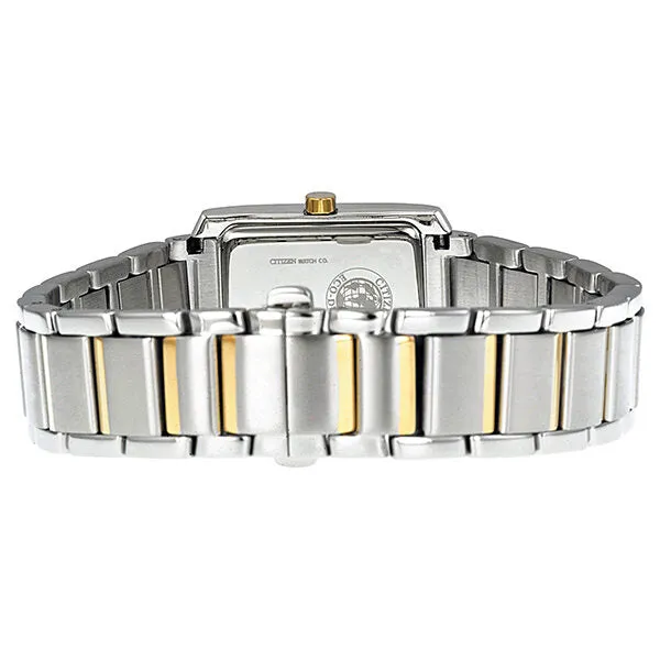 Citizen Palidoro Eco-Drive Diamond Mother of Pearl Dial Two-Tone Stainless Steel Ladies Watch EX1134-59D