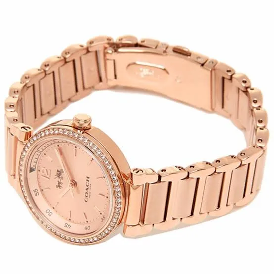 Coach 1941 Sport Rose Gold Diamond Ladies Watch 14502200