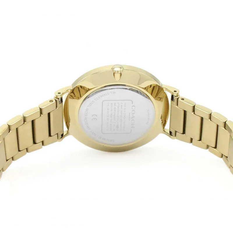 Coach Charles Gold Steel Men's Watch 14602430