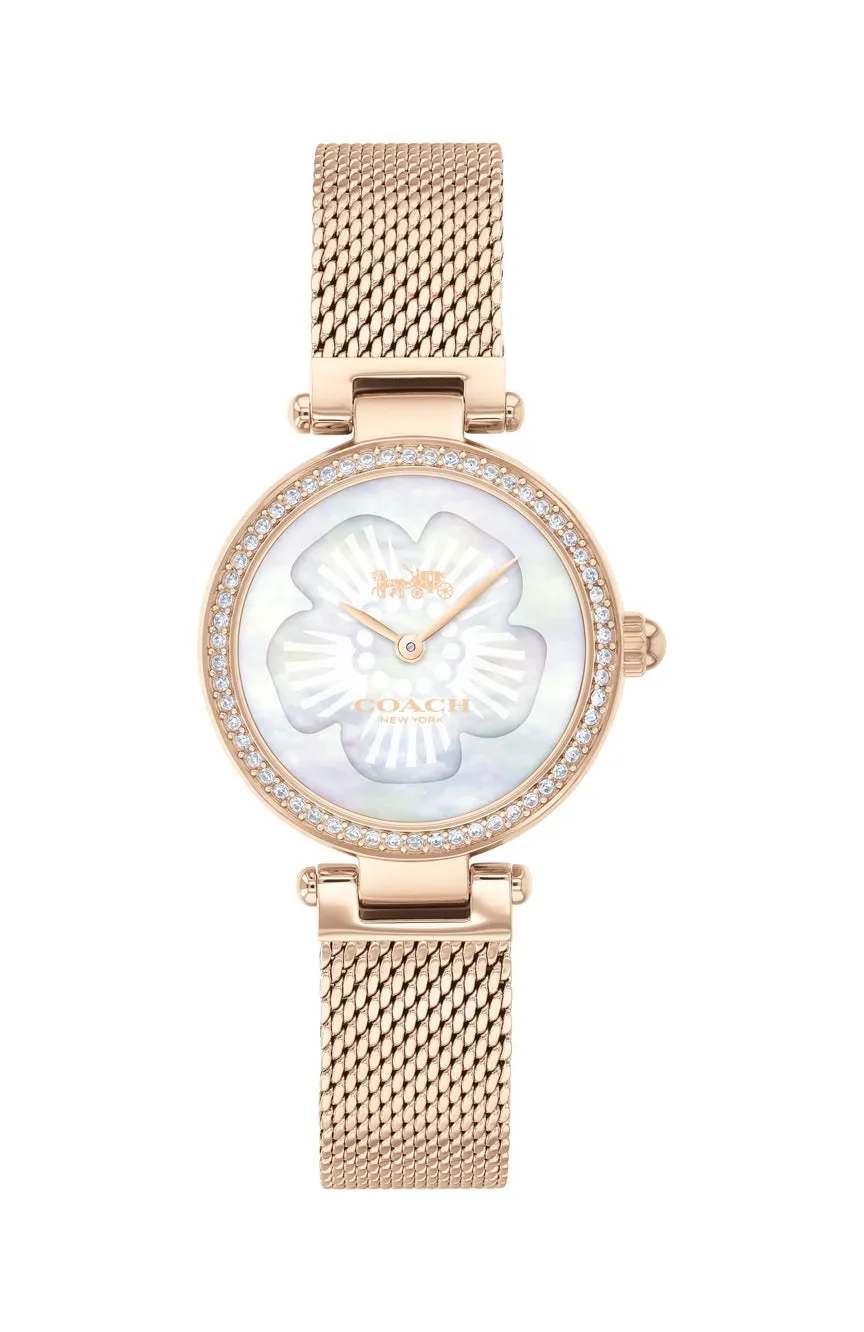 Coach Park Mother Of Pearl Rose Gold Women's Watch 14503511
