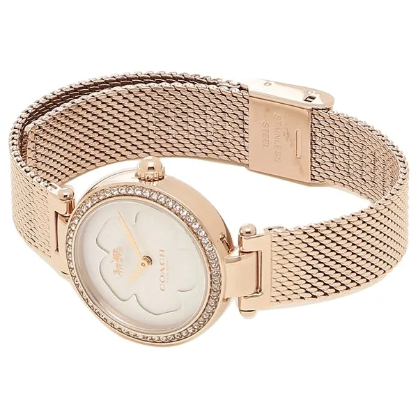 Coach Park Mother Of Pearl Rose Gold Women's Watch 14503511