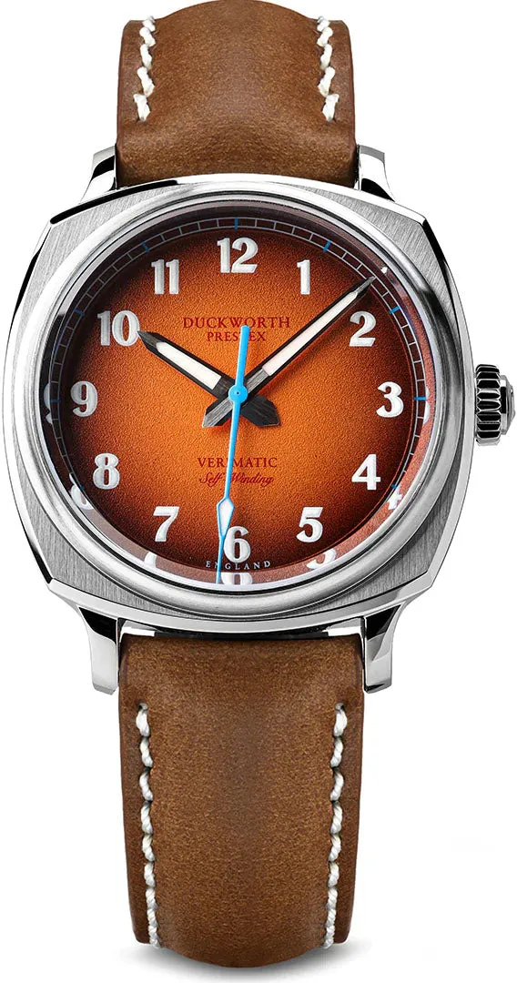 Duckworth Prestex Verimatic Orange Fume Tan Leather