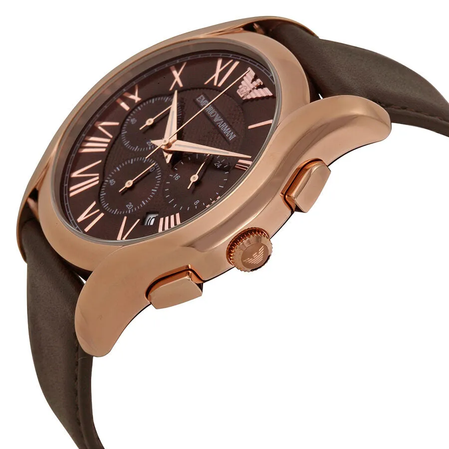 Emporio Armani Chronograph Brown Dial Men's Watch AR1701