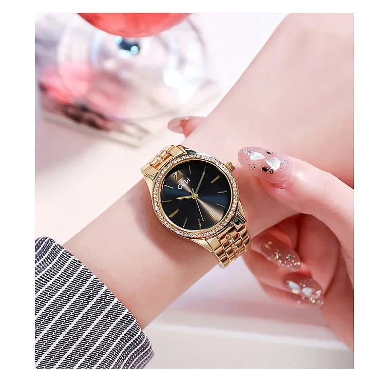 Fashion diamond trendy watch temperament wild waterproof women's watcehes