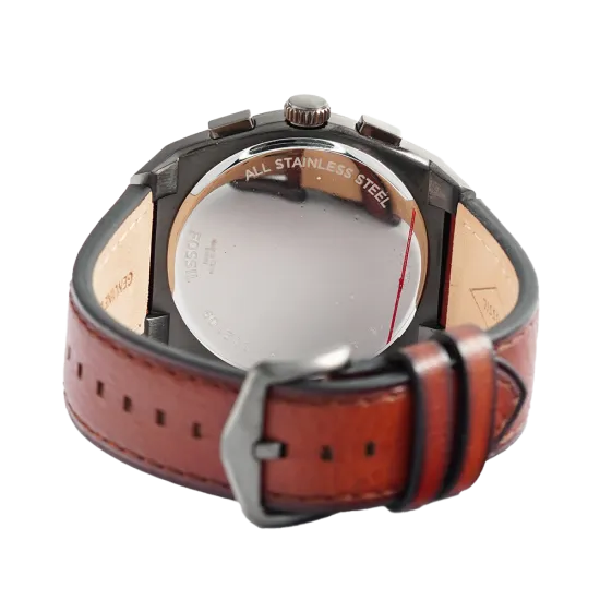 Fossil Everett Chronograph Quartz Grey Dial Men's Watch FS5799