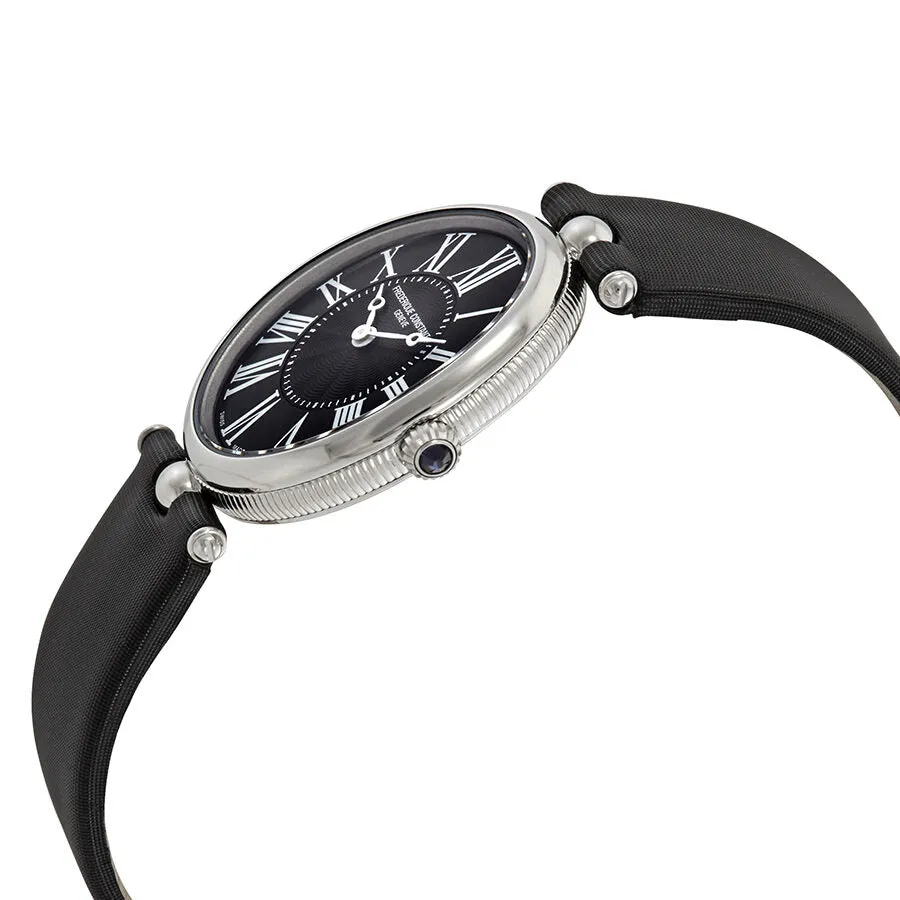 Frederique Constant Art Deco Black Mother of Pearl Dial Ladies Watch FC-200MPB2V6