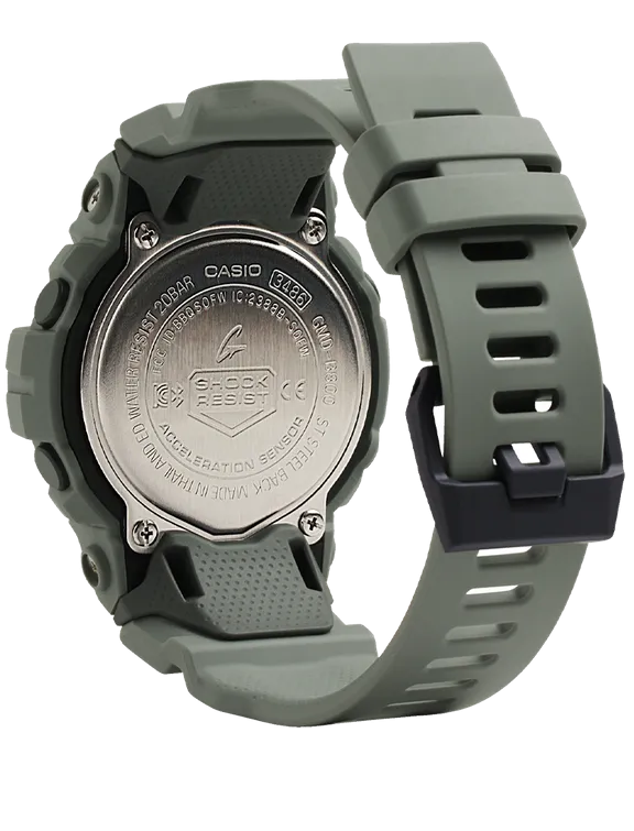 G-Shock GMDB800SU-8 Bluetooth Fitness Tracker Grey Resin Strap Unisex Watches