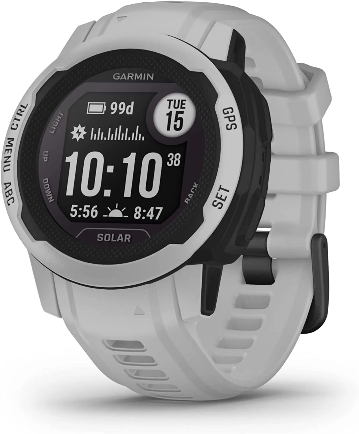 Garmin 010-02064-00 Instinct, Rugged Outdoor Watch with GPS, Features Glonass and Galileo, Heart Rate Monitoring and 3-Axis Compass, Graphite