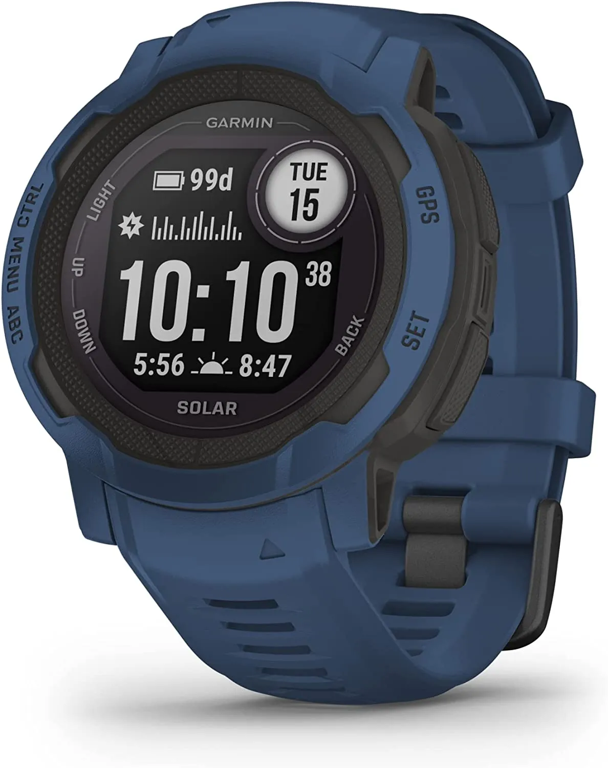 Garmin 010-02064-00 Instinct, Rugged Outdoor Watch with GPS, Features Glonass and Galileo, Heart Rate Monitoring and 3-Axis Compass, Graphite