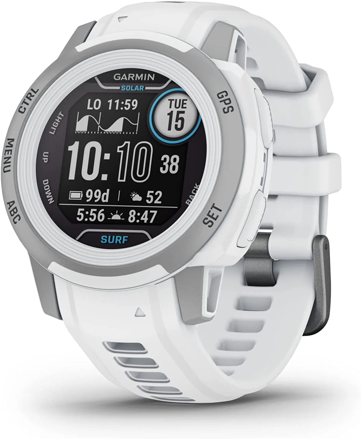 Garmin 010-02064-00 Instinct, Rugged Outdoor Watch with GPS, Features Glonass and Galileo, Heart Rate Monitoring and 3-Axis Compass, Graphite
