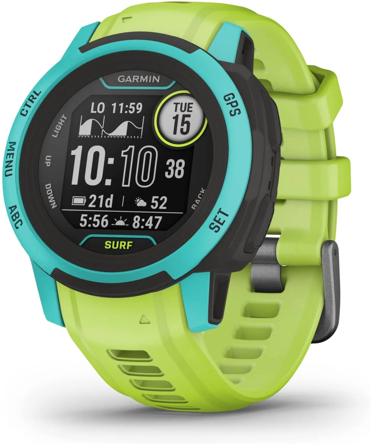 Garmin 010-02064-00 Instinct, Rugged Outdoor Watch with GPS, Features Glonass and Galileo, Heart Rate Monitoring and 3-Axis Compass, Graphite