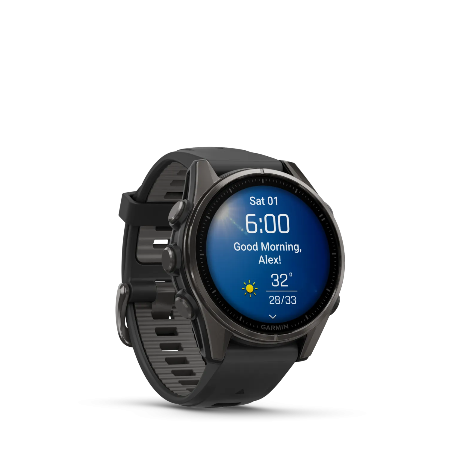 GARMIN Fenix 8 Amoled Sapphire carbon gray 43mm